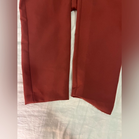 Dynamite Paper Bag High Waisted Trouser Pants Front Tie XS - Picture 8 of 8